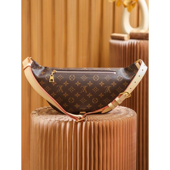 Louis Vuitton Classic Monogram Zipper Crossbody Bag M43644