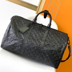 Louis Vuitton KEEPALL BANDOULIÈRE 50 Travel Bag M44810