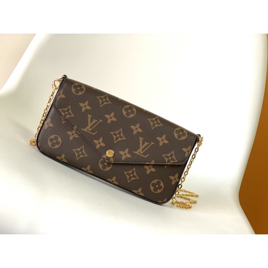 Louis Vuitton Monogram Pochette Shoulder Bag M61276