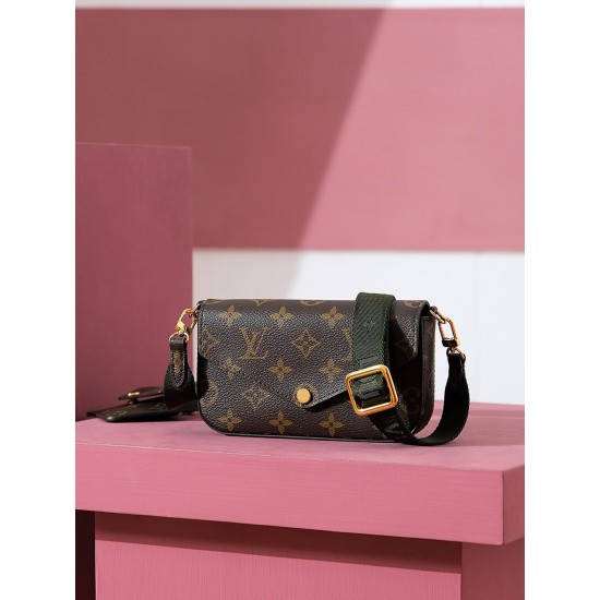 Louis Vuitton Félicie Strap bag M80091