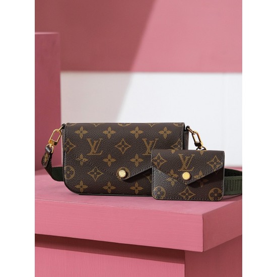 Louis Vuitton Félicie Strap bag M80091