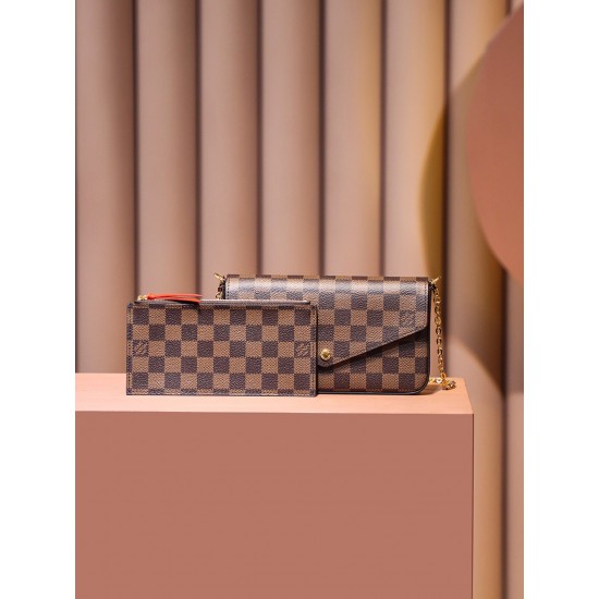 Louis Vuitton Félicie Pochette Bag N63032