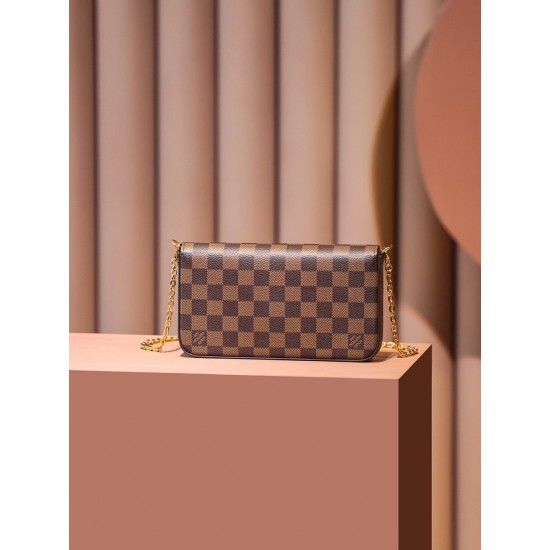 Louis Vuitton Félicie Pochette Bag N63032