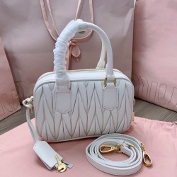 MIUMIU Arcadie Matelassé Nappa Leather Bag 5BB123