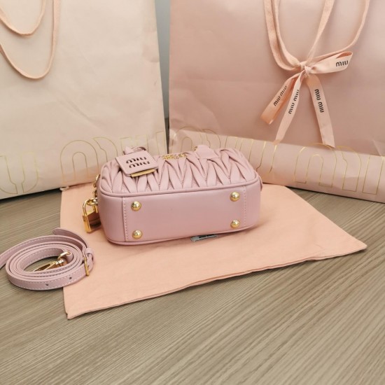 MIUMIU Arcadie Matelassé Nappa Leather Bag 5BB123