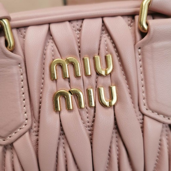 MIUMIU Arcadie Matelassé Nappa Leather Bag 5BB123