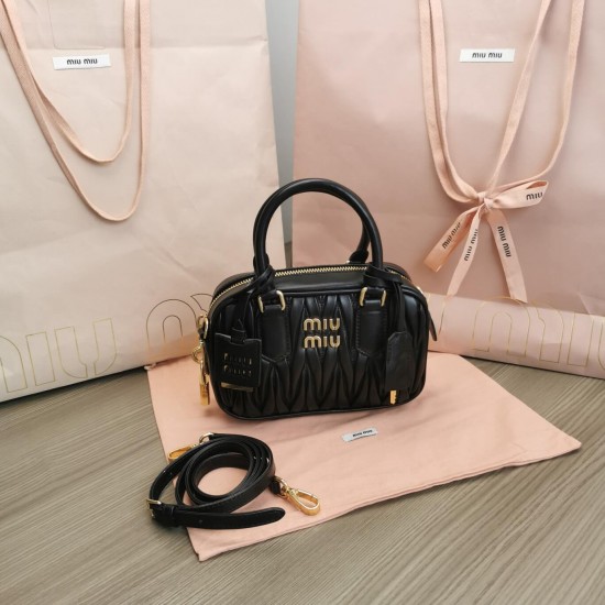 MIUMIU Arcadie Matelassé Nappa Leather Bag 5BB123