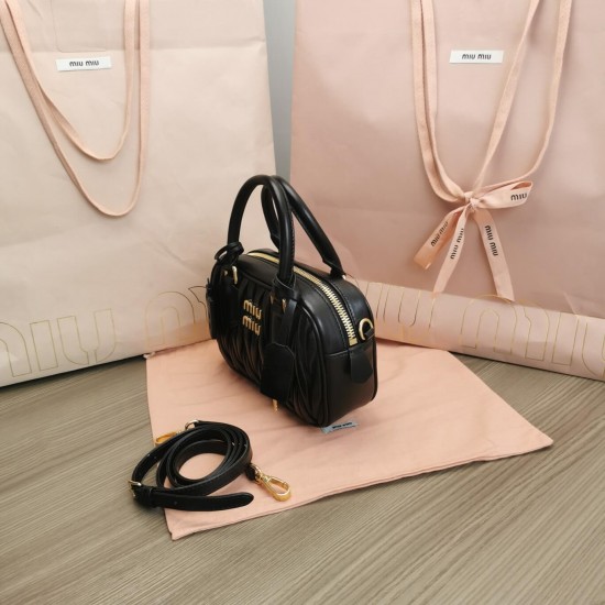 MIUMIU Arcadie Matelassé Nappa Leather Bag 5BB123