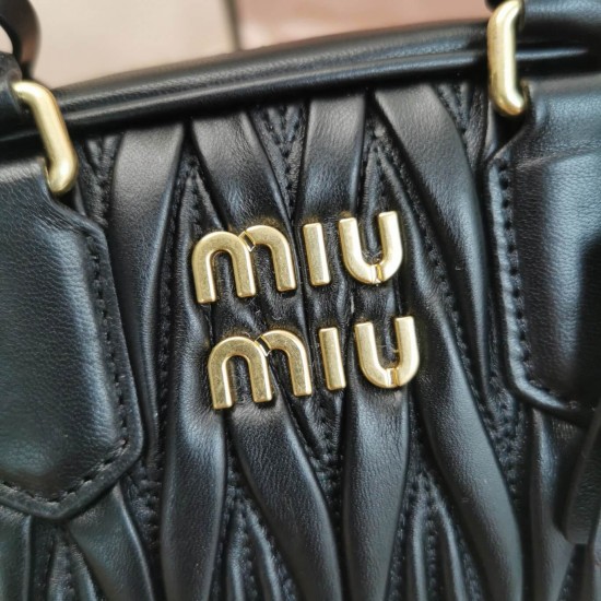 MIUMIU Arcadie Matelassé Nappa Leather Bag 5BB123