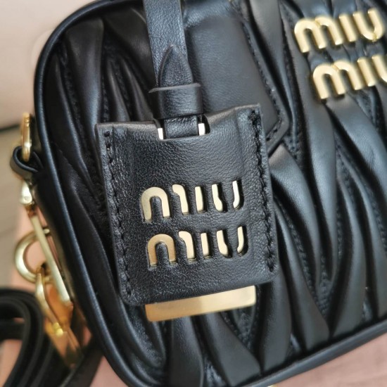 MIUMIU Arcadie Matelassé Nappa Leather Bag 5BB123