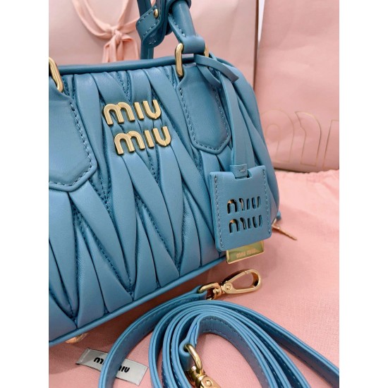 MIUMIU Arcadie Matelassé Nappa Leather Bag 5BB123