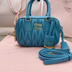 MIUMIU Arcadie Matelassé Nappa Leather Bag 5BB123