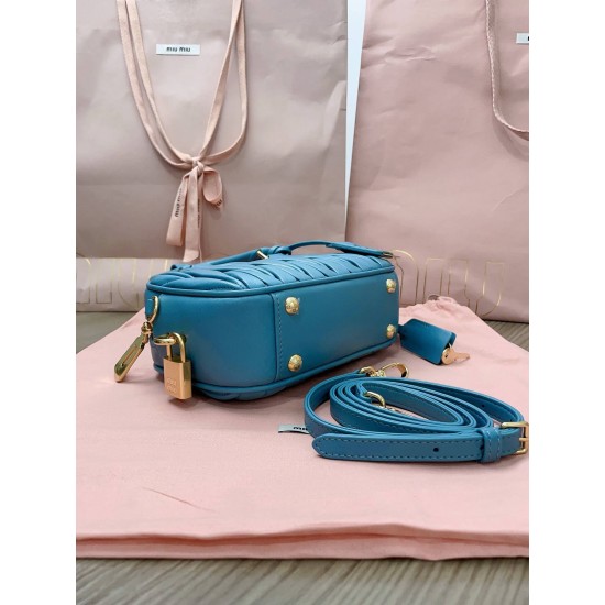 MIUMIU Arcadie Matelassé Nappa Leather Bag 5BB123