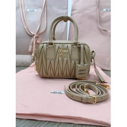 MIUMIU Arcadie Matelassé Nappa Leather Bag 5BB123