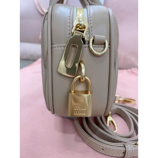 MIUMIU Arcadie Matelassé Nappa Leather Bag 5BB123