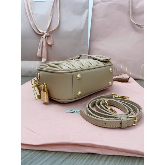 MIUMIU Arcadie Matelassé Nappa Leather Bag 5BB123