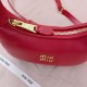 MIUMIU Patent Leather Crescent Bag 5BP084