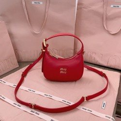 MIUMIU Patent Leather Crescent Bag 5BP084