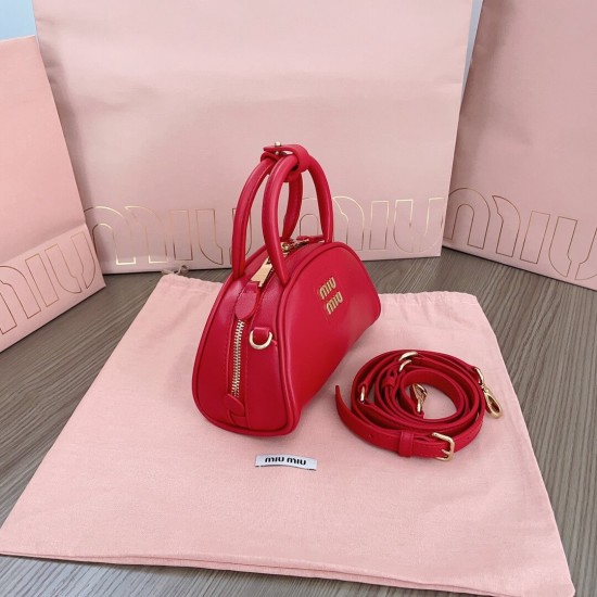 MIUMIU Leather Handle Bag 5BP085