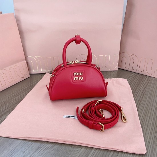 MIUMIU Leather Handle Bag 5BP085