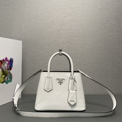 PRADA Double Saffiano Leather Mini Bag 1BG443