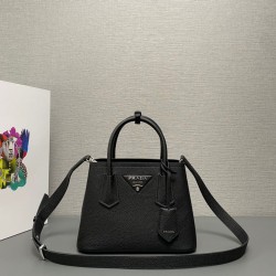 PRADA Double Saffiano Leather Mini Bag 1BG443