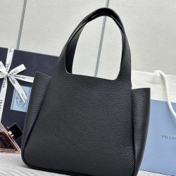 PRADA Medium Leather Tote Bag 1BG335