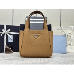 PRADA Medium Leather Tote Bag 1BG335