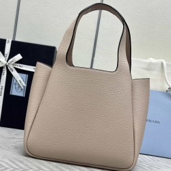 PRADA Medium Leather Tote Bag 1BG335