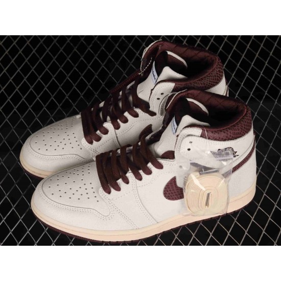 A MA MANIERE X AIR JORDAN 1 BURGUNDY SAIL