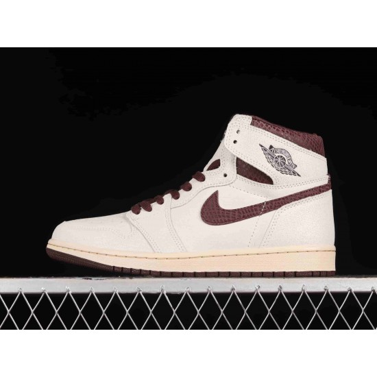 A MA MANIERE X AIR JORDAN 1 BURGUNDY SAIL