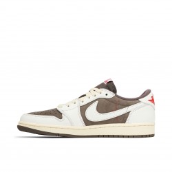 AIR JORDAN 1 RETRO LOW OG SP X TRAVIS SCOTT REVERSE MOCHA