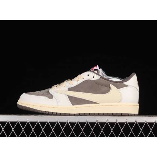 AIR JORDAN 1 RETRO LOW OG SP X TRAVIS SCOTT REVERSE MOCHA