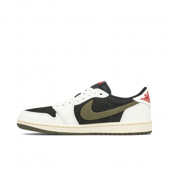 AIR JORDAN 1 LOW OG SP X TRAVIS SCOTT OLIVE WOMENS