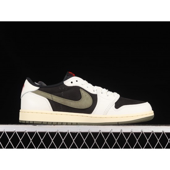 AIR JORDAN 1 LOW OG SP X TRAVIS SCOTT OLIVE WOMENS