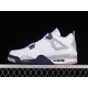 AIR JORDAN 4 RETRO WHITE MIDNIGHT NAVY