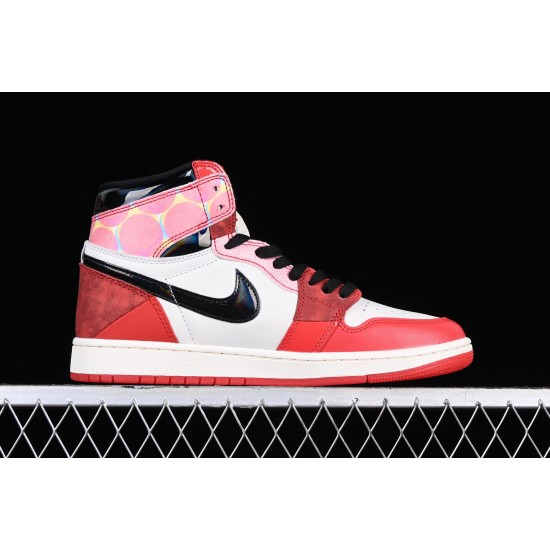 AIR JORDAN 1 HIGH X SPIDER-MAN ACROSS THE SPIDER-VERSE RED BLACK