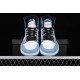 AIR JORDAN 1 RETRO HIGH WHITE UNIVERSITY BLUE BLACK