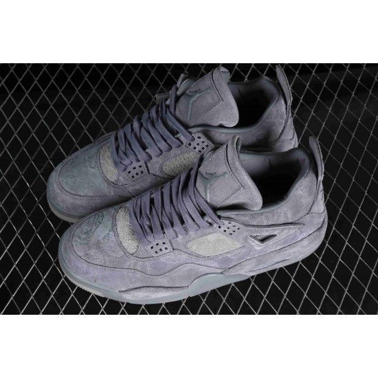 AIR JORDAN 4 RETRO COOL GREY X KAWS