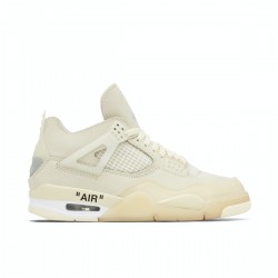 AIR JORDAN 4 RETRO OFF-WHITE SAIL WOMENS