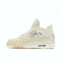 AIR JORDAN 4 RETRO OFF-WHITE SAIL WOMENS