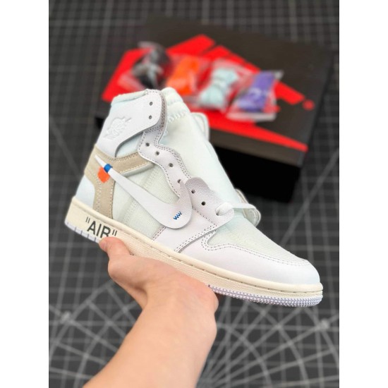 AIR JORDAN 1 RETRO HIGH WHITE X OFF-WHITE