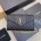  YSL Grained Leather Envelope Bag 620280