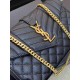  YSL Grained Leather Envelope Bag 620280