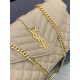  YSL Grained Leather Envelope Bag 620280