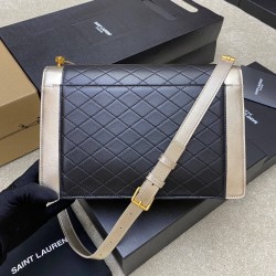 YSL Gaby Quilted Lambskin Flap Bag 668863