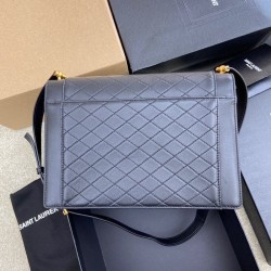 YSL Gaby Quilted Lambskin Flap Bag 668863