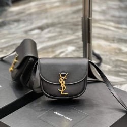 YSL KAIA SMALL SATCHEL IN SMOOTH LEATHER 619740