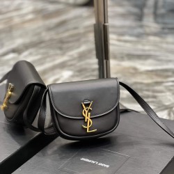 YSL KAIA SMALL SATCHEL IN SMOOTH LEATHER 619740