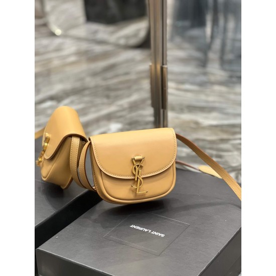 YSL KAIA SMALL SATCHEL IN SMOOTH LEATHER 619740